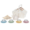 Tea set with Basket